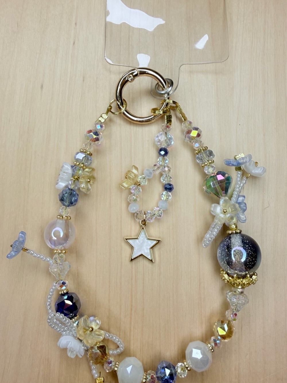 Gaia- Handmade Phone/ Bag Charm, beautiful accessory